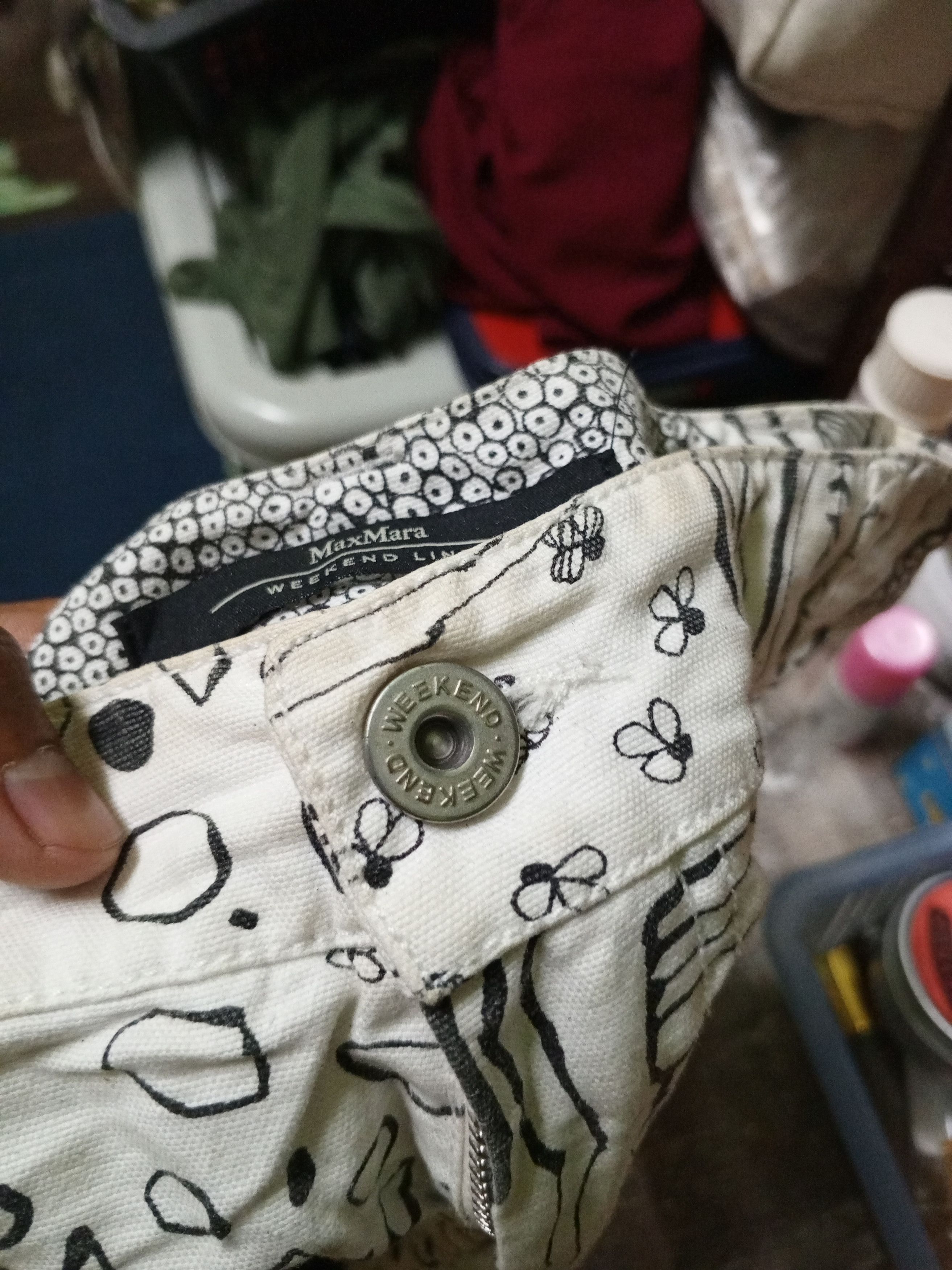 Designer × Max Mara MAX MARA ITALY OVP PRINT Size 29" - 3 Thumbnail