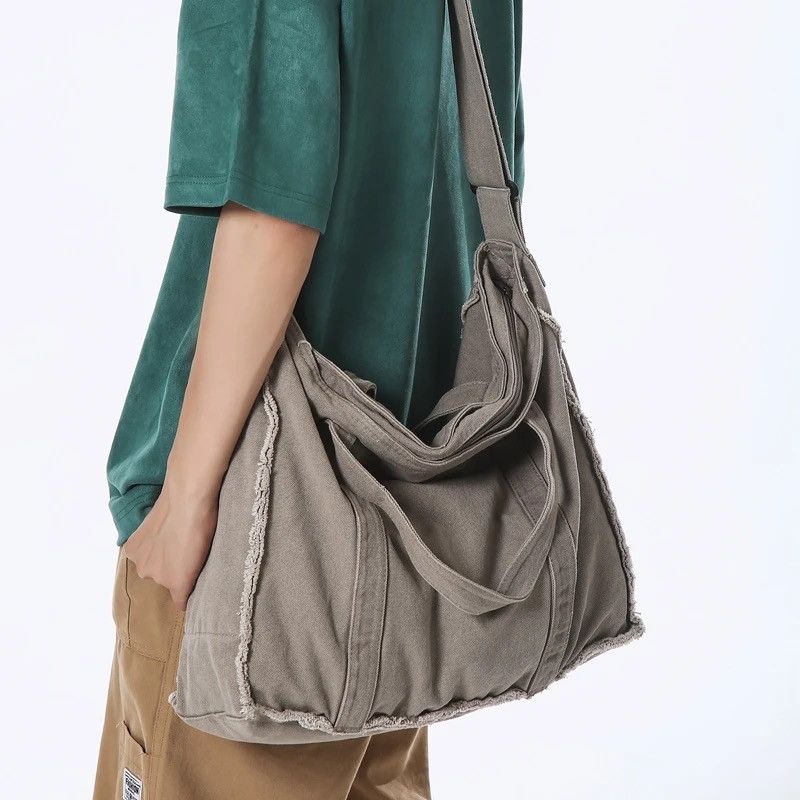 Japanese Brand Canvas Shoulder Bag Size ONE SIZE - 3 Thumbnail
