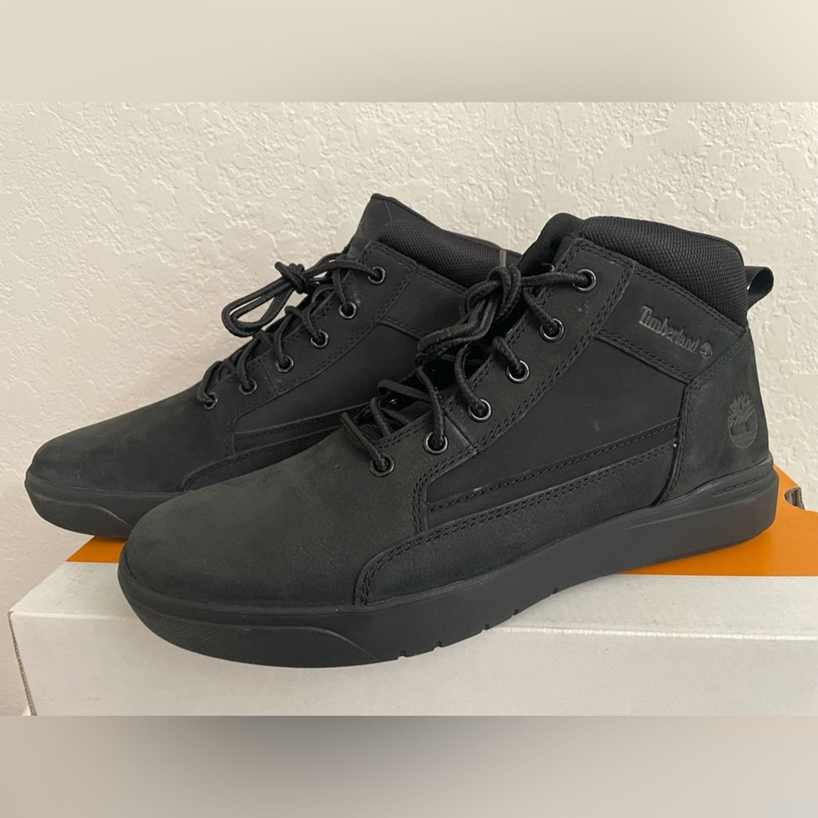 Timberland Timberland Allston Mid Sneakers in Black Nubuck Men 10.5 Size US 10.5 / EU 43-44 - 3 Thumbnail