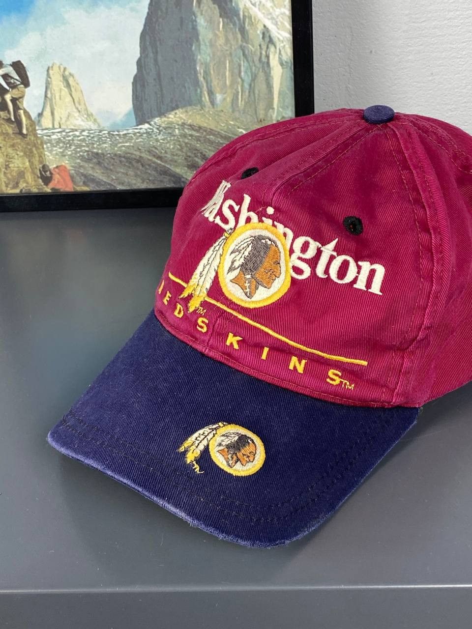 NFL × Vintage Vintage 90s Washington redskins SnapBack hat streetwear hype Size ONE SIZE - 2 Thumbnail