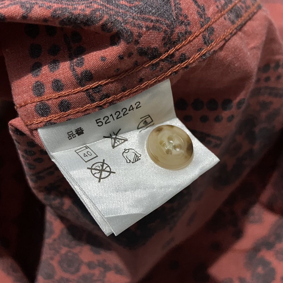 Designer × Japanese Brand Foxfire True To Nature Slim Fit Bandana Shirt KAPITAL Style Size US L / EU 52-54 / 3 - 5 Thumbnail