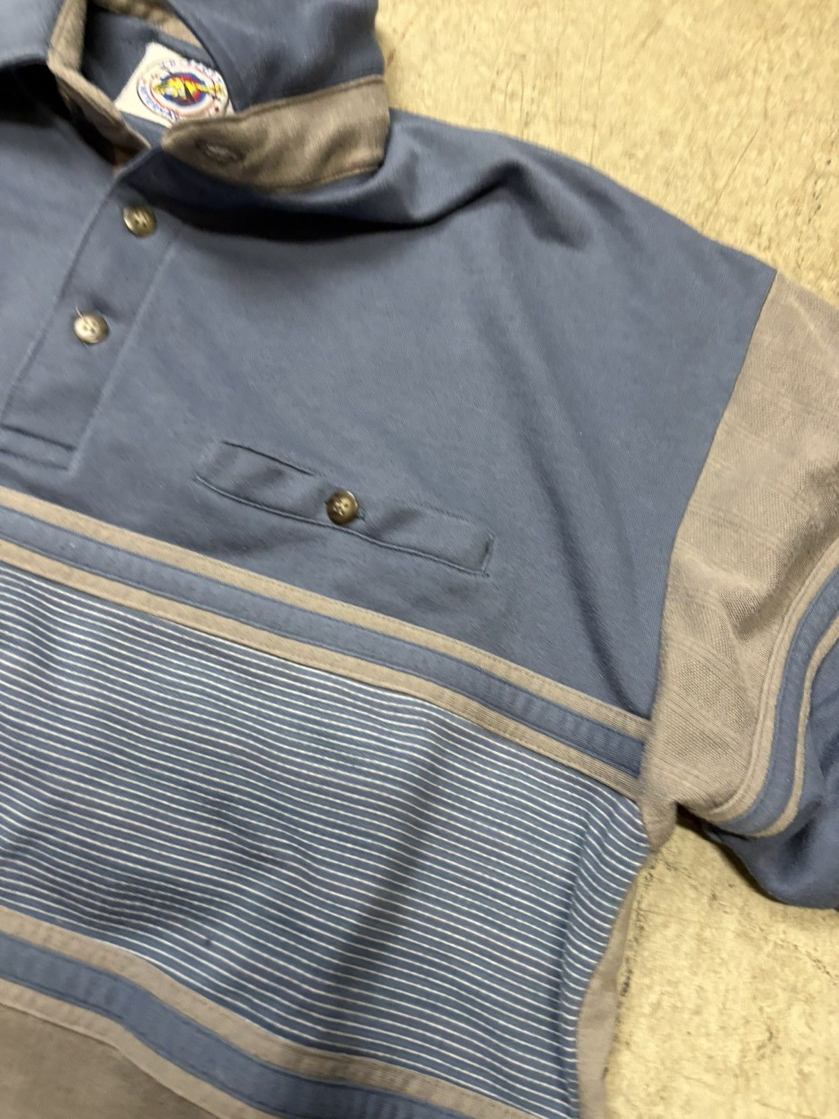 American Apparel Vintage 1980’s Golf Polo Shirt Size US L / EU 52-54 / 3 - 4 Thumbnail