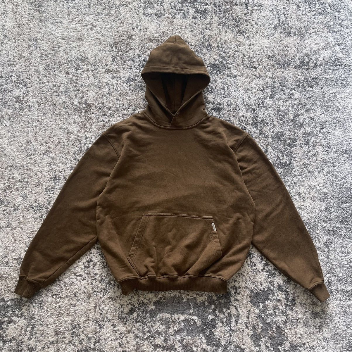 Mocha Drop Oversized Tunnel Hoodie