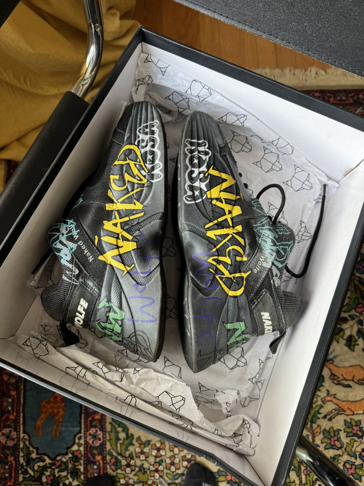 NAKED WOLFE GRAFFITI TITAN Size US 9 / EU 42 - 2 Thumbnail
