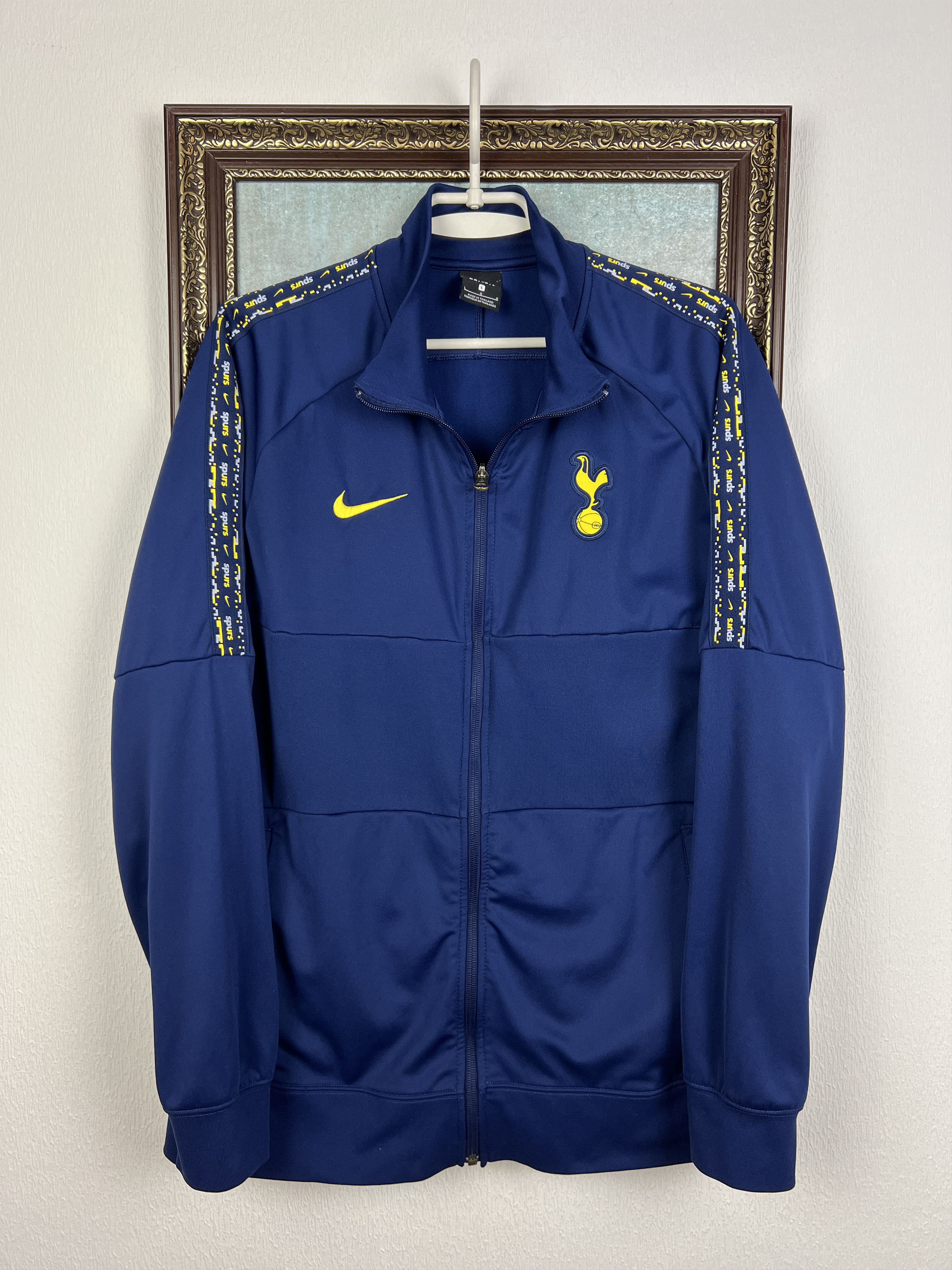 Nike Tottenham Hotspur Football Jacket Nike Soccer Track Top Rare Size US L / EU 52-54 / 3 - 1 Thumbnail
