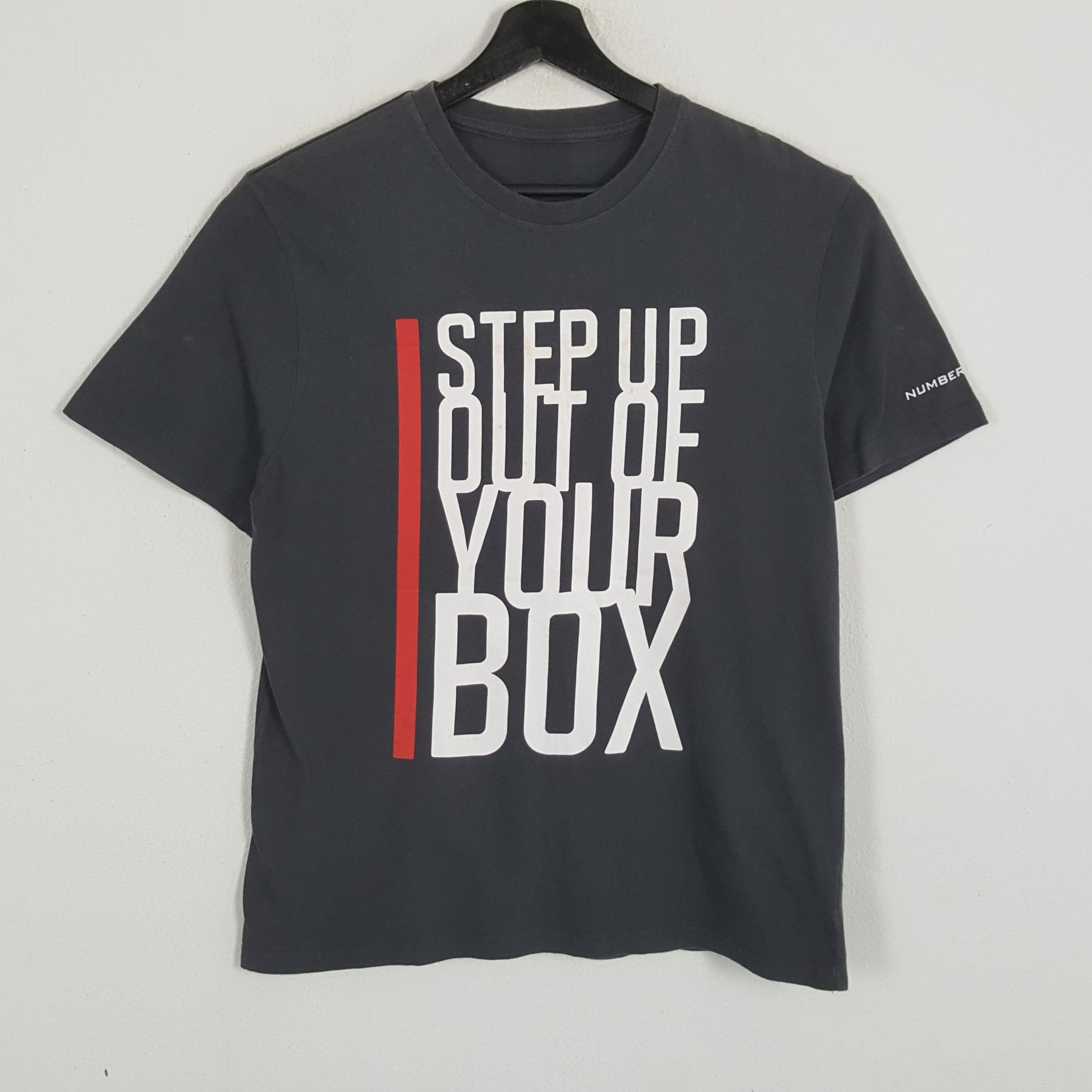 Number (N)ine NUMBER (N)INE Japanese Brand Streetwear Custom Art Tshirt Size US L / EU 52-54 / 3 - 3 Thumbnail