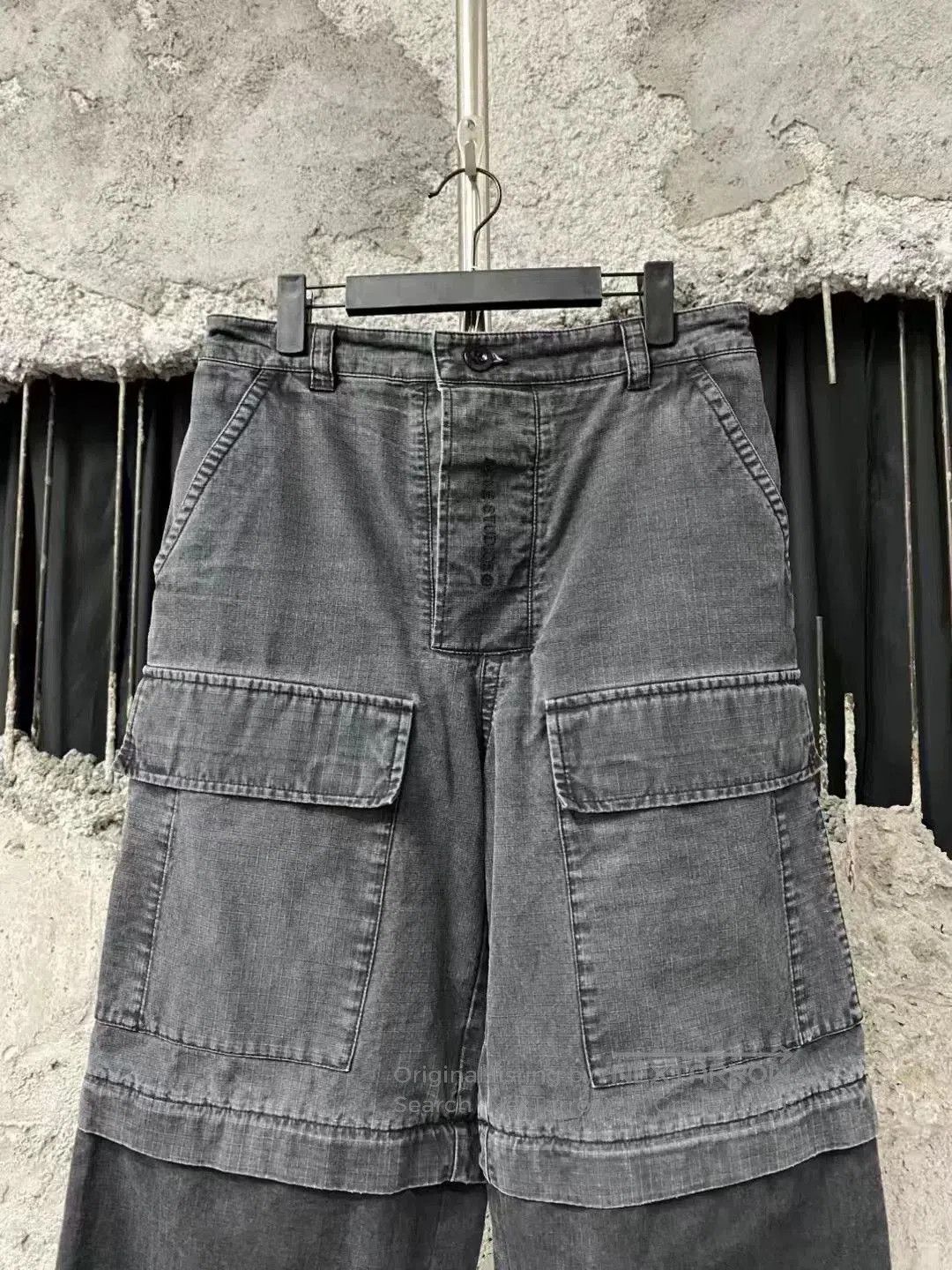 Acne Studios Acne Studios Black Denim Convertible Cargo Pants. Size US 30 / EU 46 - 3 Thumbnail