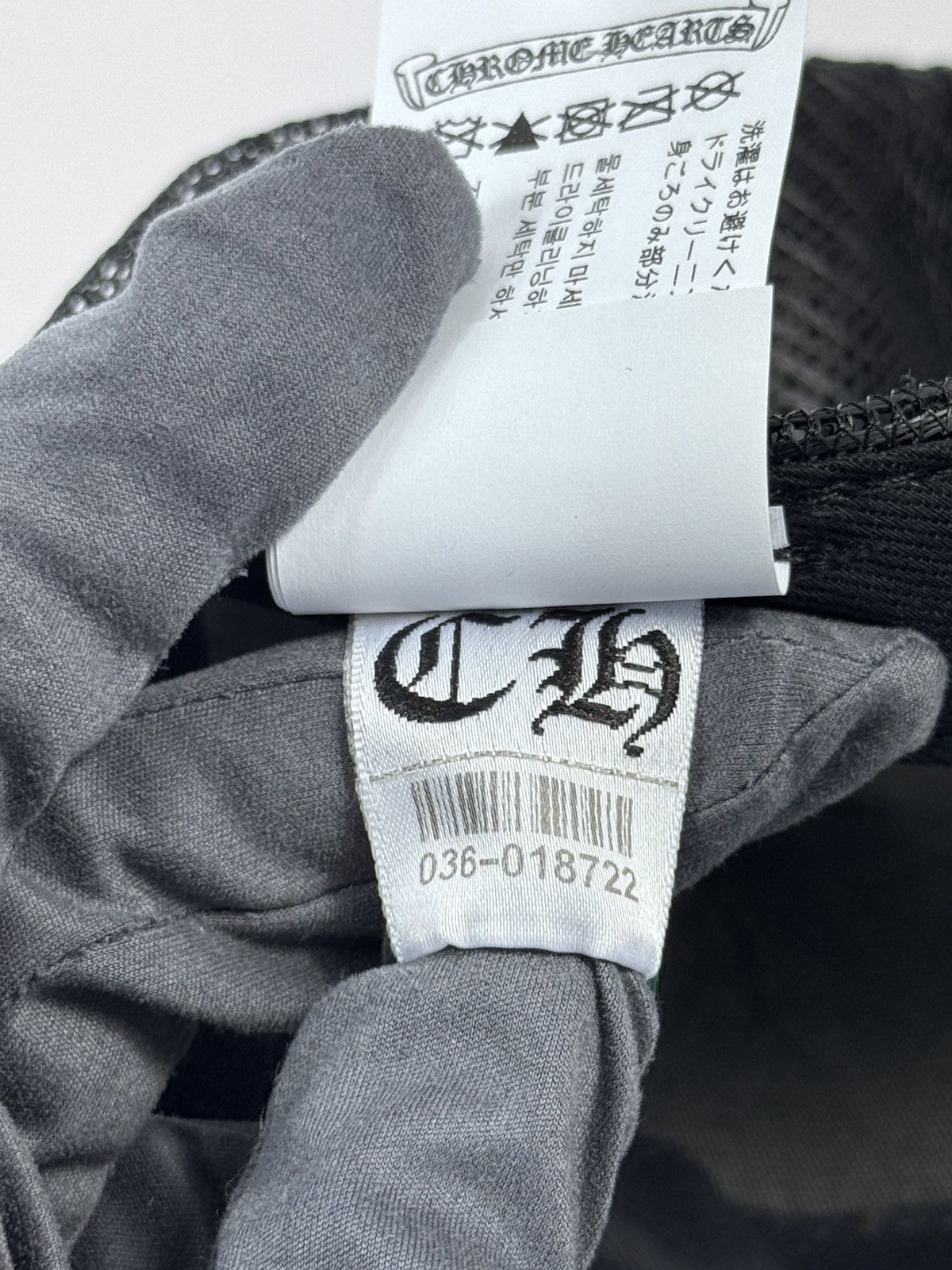 Chrome Hearts ANTI PRINT SILVER LOGO DETAILED CAP Size ONE SIZE - 12 Thumbnail