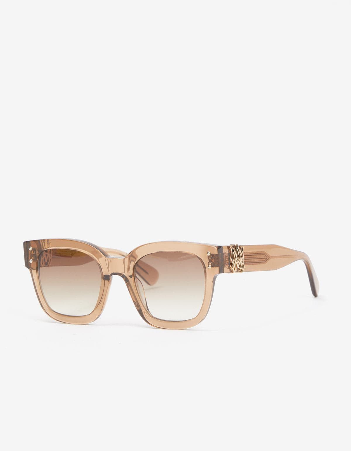 Amiri Amiri Brown Classic MA Sunglasses Size ONE SIZE - 1 Thumbnail