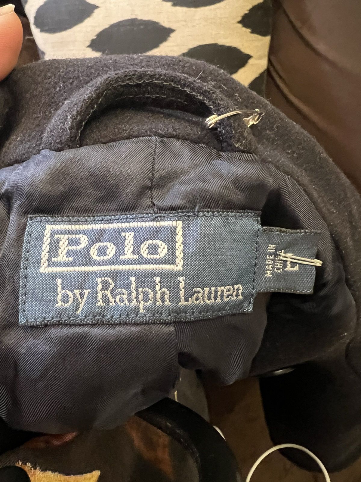 Polo Ralph Lauren Vintage 90s Ralph Lauren Peacoat Size US L / EU 52-54 / 3 - 6 Thumbnail