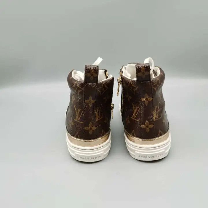 Louis Vuitton Louis Vuitton Stellar Monogram High-Top Sneakers -2508 Size US 6.5 / EU 39-40 - 2 Thumbnail