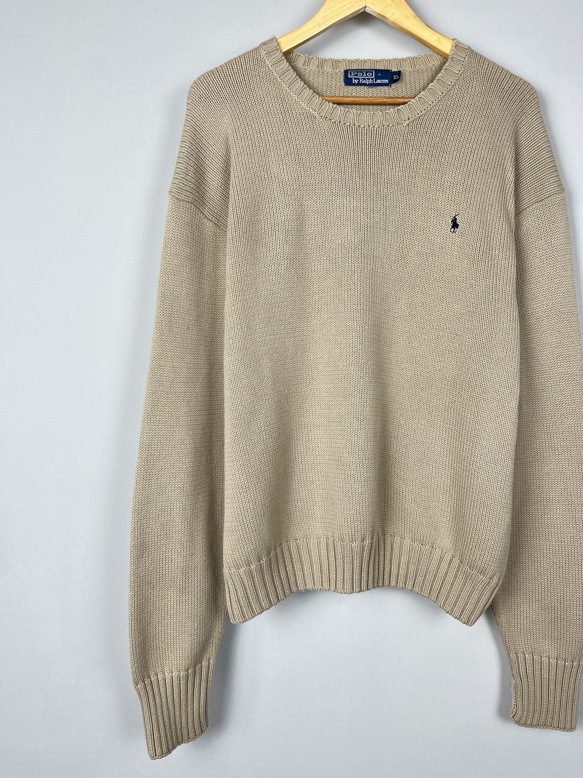 Polo Ralph Lauren × Ralph Lauren × Vintage Polo Ralph Lauren Vintage Retro Y2K Knitted Sweater Jumper Size US XL / EU 56 / 4 - 4 Thumbnail