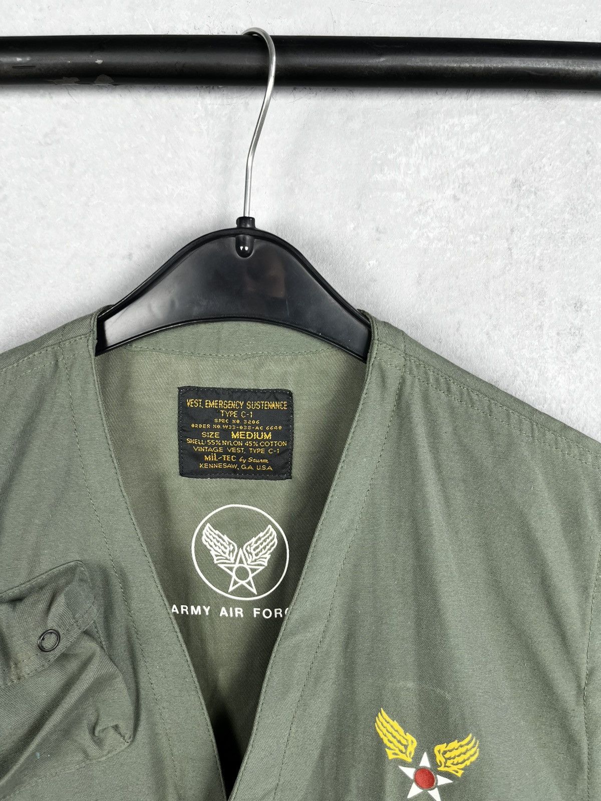 Vintage True vintage Military Emergency Sustenance Utility Vest Size US M / EU 48-50 / 2 - 6 Thumbnail
