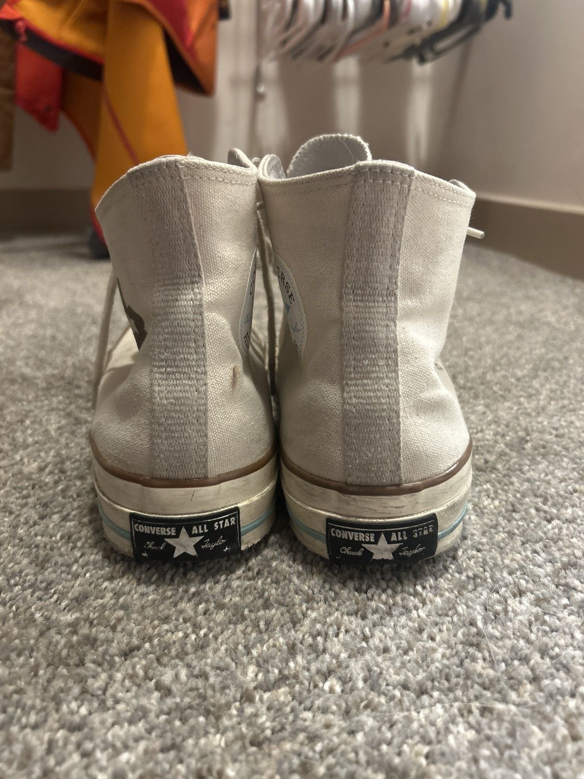 Converse × Golf le Fleur Golf le Fleur x Converse Chuck 70 Parchment Canvas Size US 8.5 / EU 41-42 - 4 Thumbnail