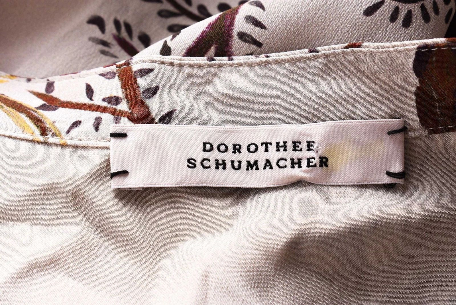 DOROTHEE SCHUMACHER Women's Dorothee Schumacher Silk Long Maxi Dress Size S Size S / US 4 / IT 40 - 5 Thumbnail