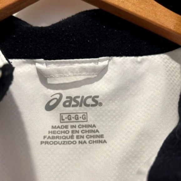Asics ASICS Women's Lightweight Windbreaker Athletic Active Jacket White L Full Zip Size L / US 10 / IT 46 - 3 Thumbnail