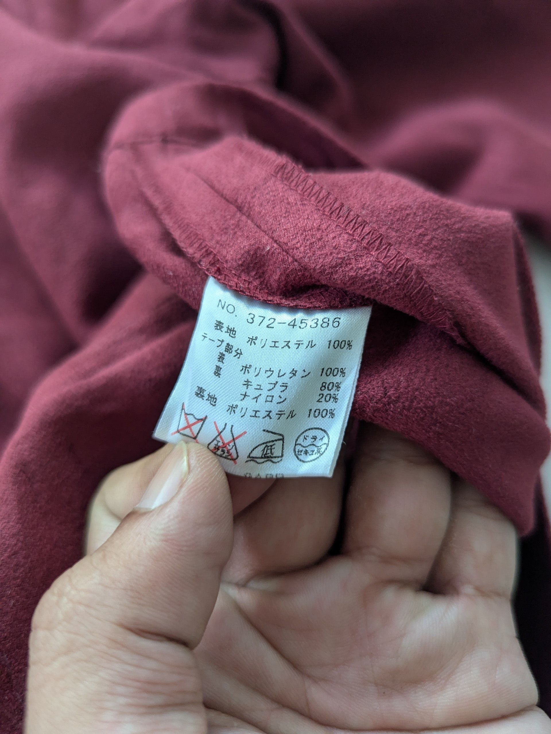 Japanese Brand × Vintage Vintage Vevelka Red Velvet Jacket Size S / US 4 / IT 40 - 8 Thumbnail