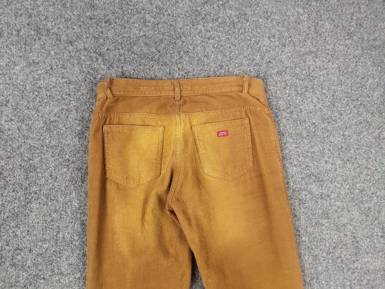 Miss Sixty Miss Sixty Rare Vtg Y2K low-rise flared Corduroy Pants jeans Size 29" - 12 Thumbnail