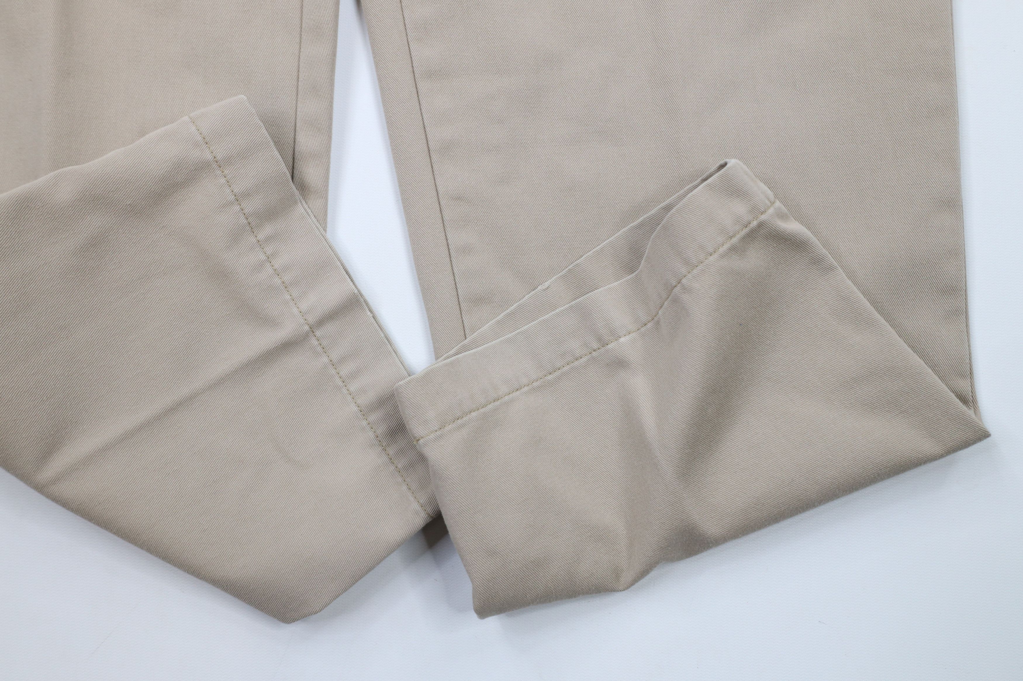 Ralph Lauren × Vintage Vintage 90s Ralph Lauren Wide Leg Chino Pants Trousers Size US 34 / EU 50 - 5 Thumbnail