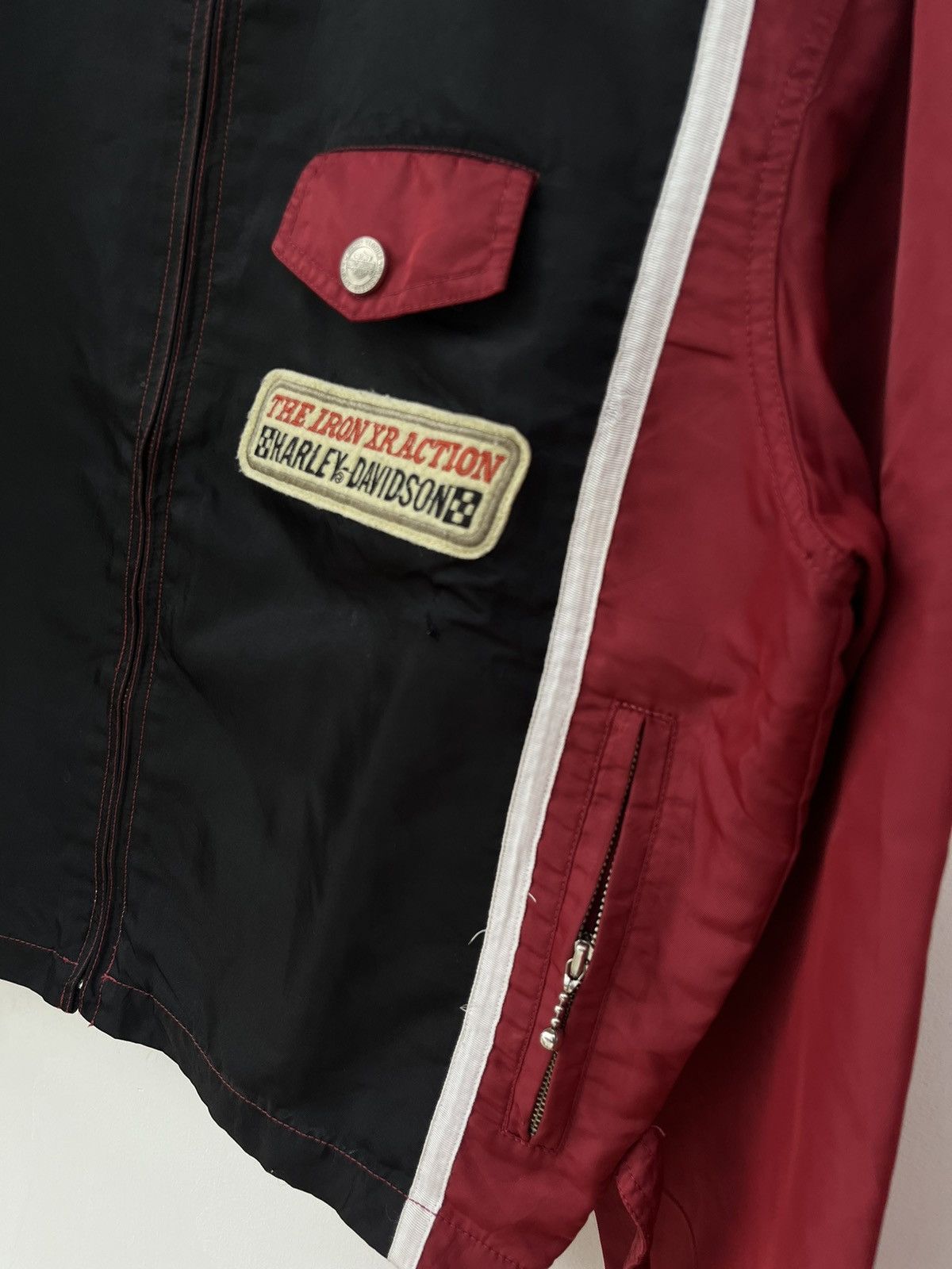 Harley Davidson Harley Davidson ‘IRON HUMS WHEN ITS HAPPY’ Rider Jacket Size US M / EU 48-50 / 2 - 8 Thumbnail