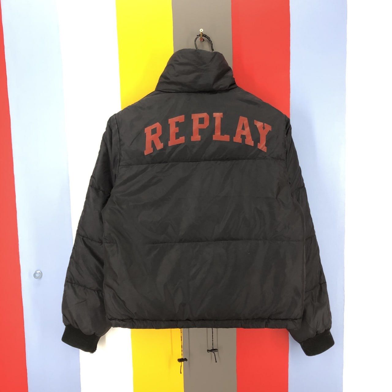 Replay REPLAY Puffer Jacket Big Spellout #0995/AI Size US L / EU 52-54 / 3 - 2 Thumbnail