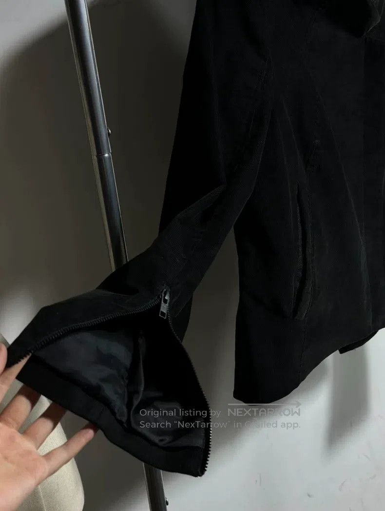 Helmut Lang Helmut Lang size P Black Velvet Fabric Vintage Jacket Size US XS / EU 42 / 0 - 3 Thumbnail
