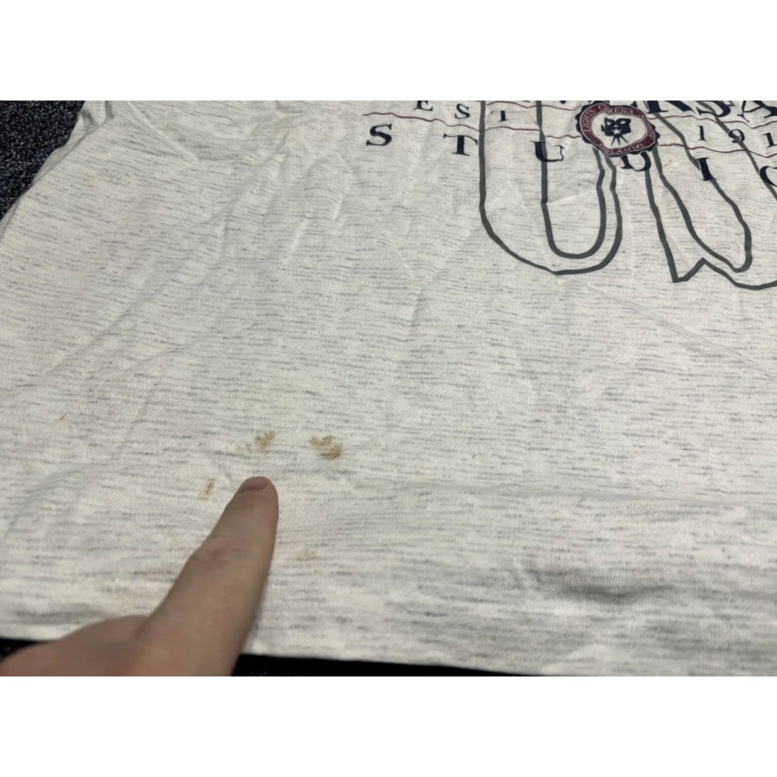 Anvil VINTAGE Anvil Universal Studios Tank Top Men XL White Logo Tee J3 Size US XL / EU 56 / 4 - 2 Thumbnail