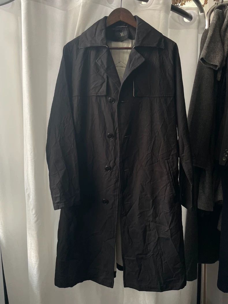 Yohji Yamamoto yohji Yamamoto Medieval black pleated mid-length trench coa Size US M / EU 48-50 / 2 - 1 Thumbnail