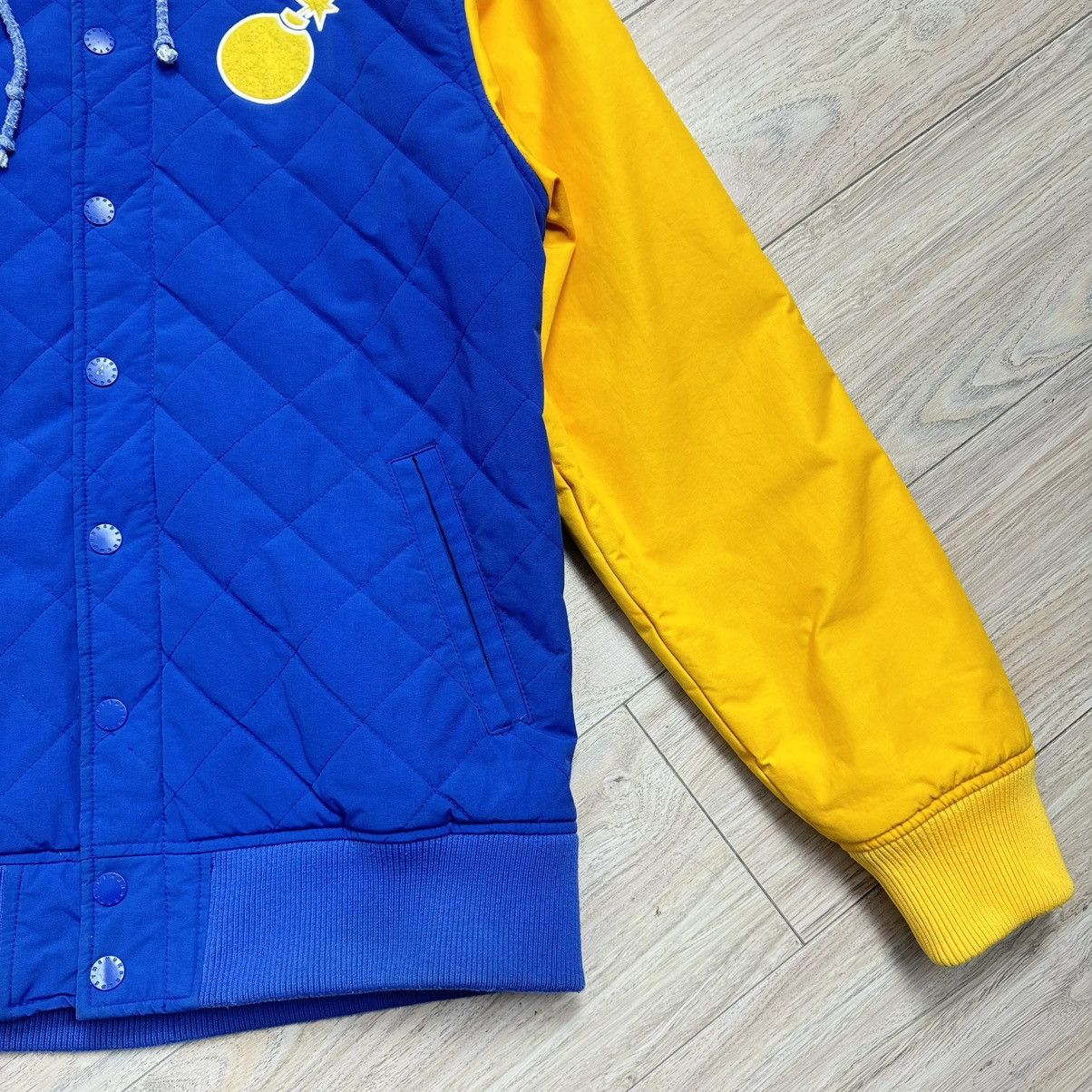 The Hundreds The Hundreds Vintage Hooded Quilted Varsity Bomber Jacket Size US L / EU 52-54 / 3 - 6 Thumbnail