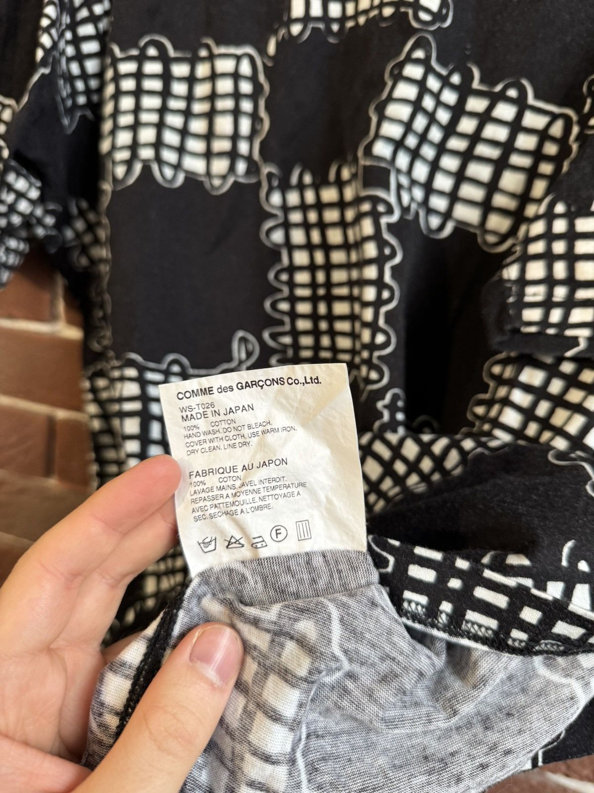 Comme des Garcons Junya Watanabe Comme des Garcons Archieve AD2016 L T-shirt Size US L / EU 52-54 / 3 - 10 Thumbnail