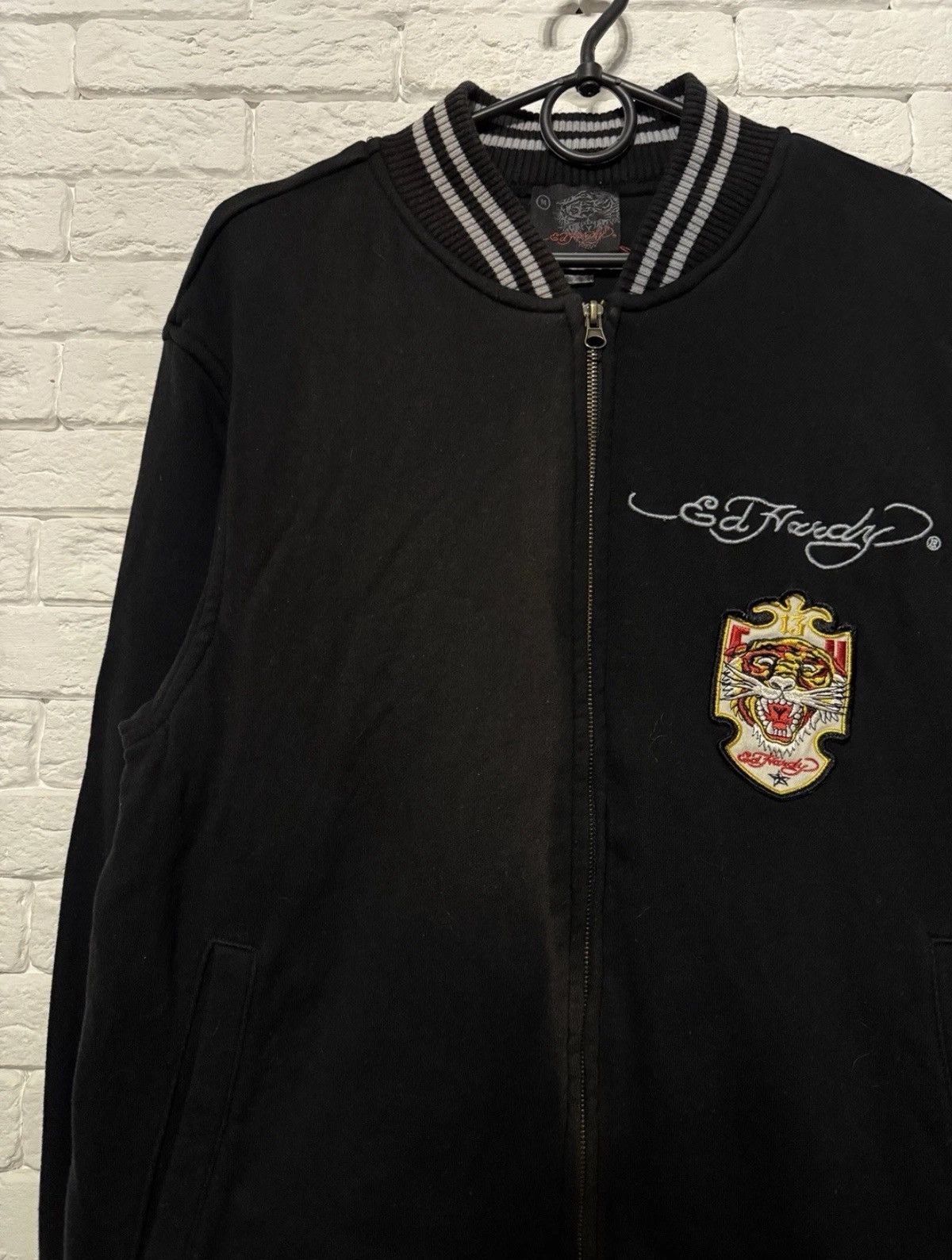 Ed Hardy Vintage Don Ed Hardy Cotton Bomber Tattooing Eagle Skull Size US M / EU 48-50 / 2 - 3 Thumbnail
