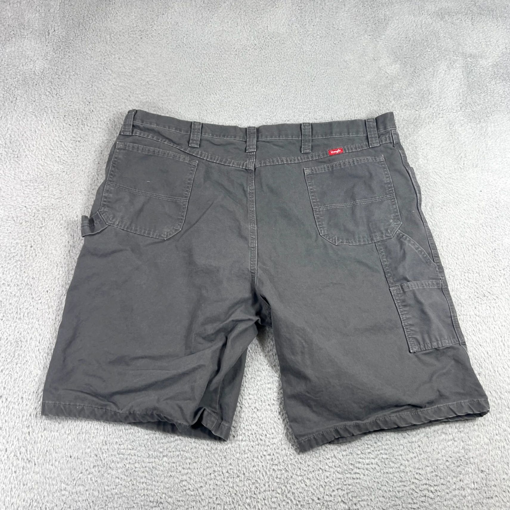 Wrangler VINTAGE Wrangler Carpenter Shorts Mens Size 44 Gray Workwear Cargo Denim Size US 44 / EU 60 - 7 Thumbnail