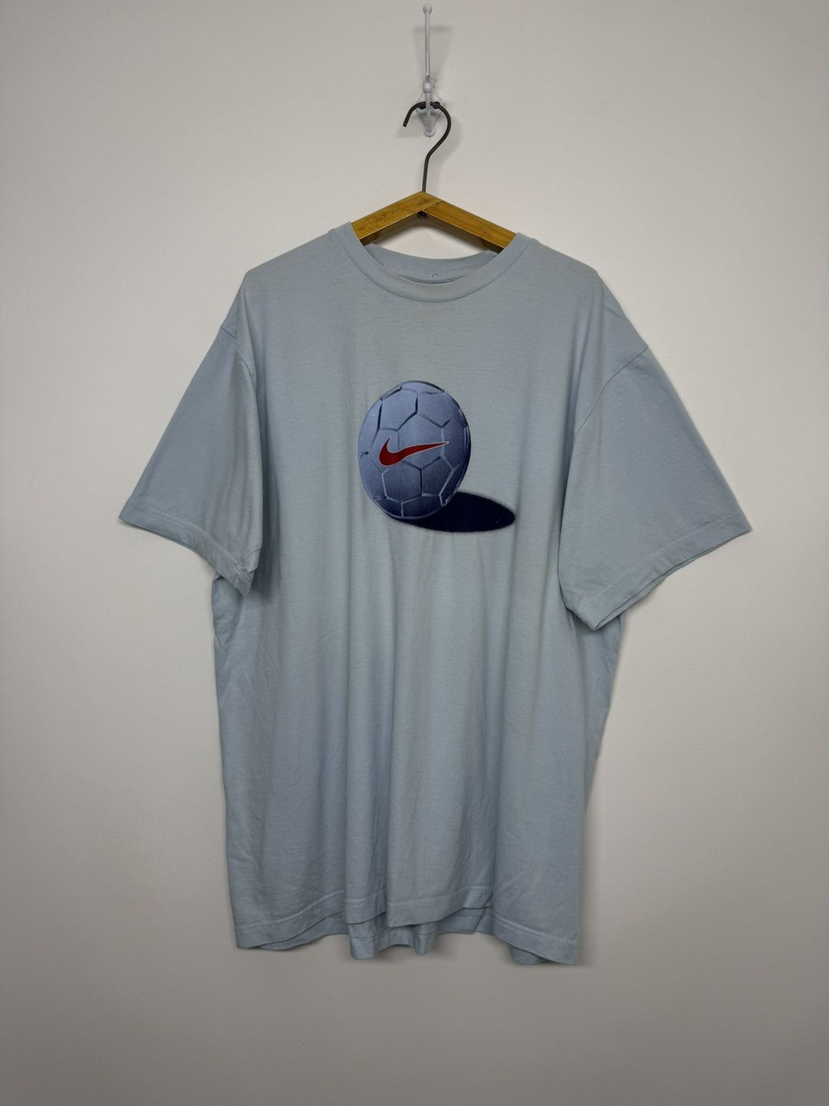 Nike Nike Vintage y2k T-Shirt Big Logo Size US XL / EU 56 / 4 - 2 Thumbnail