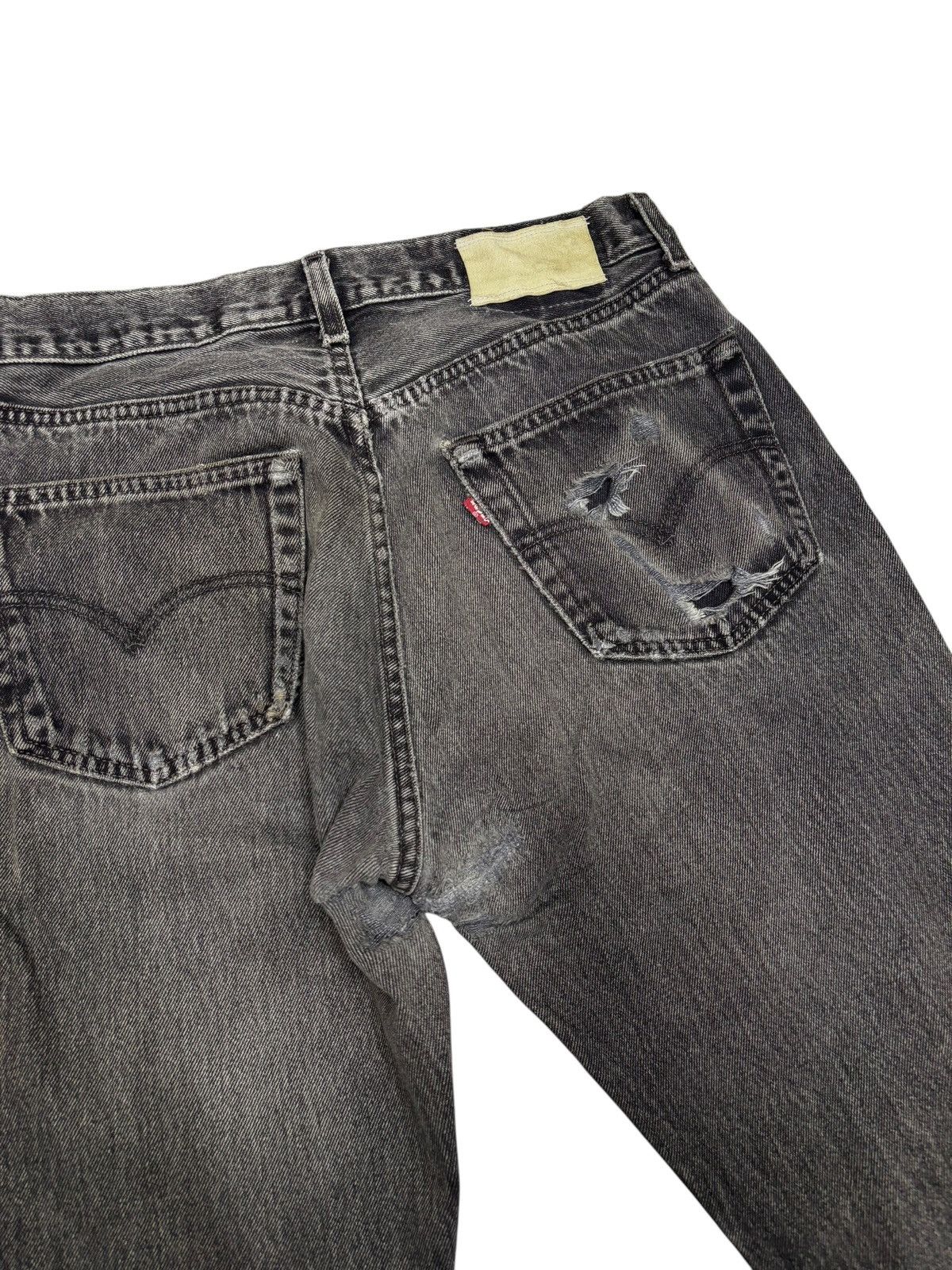 Levi's × Undercover LEVIS 501 THRASHED DISTRESSED DENIM UNDERCOVER STYLE DESIGN Size US 31 - 11 Thumbnail