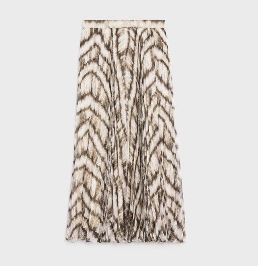 o1bcso1str1123 2J369968Q.01AN Maxi Skirt in Craie/Burn