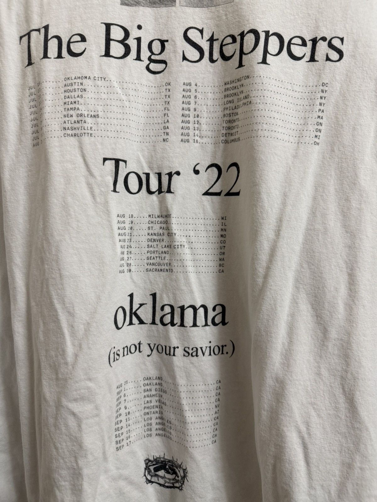 Other Kendrick Lamar Big Steppers Tour 2022 Tee Size US XXL / EU 58 / 5 - 4 Thumbnail
