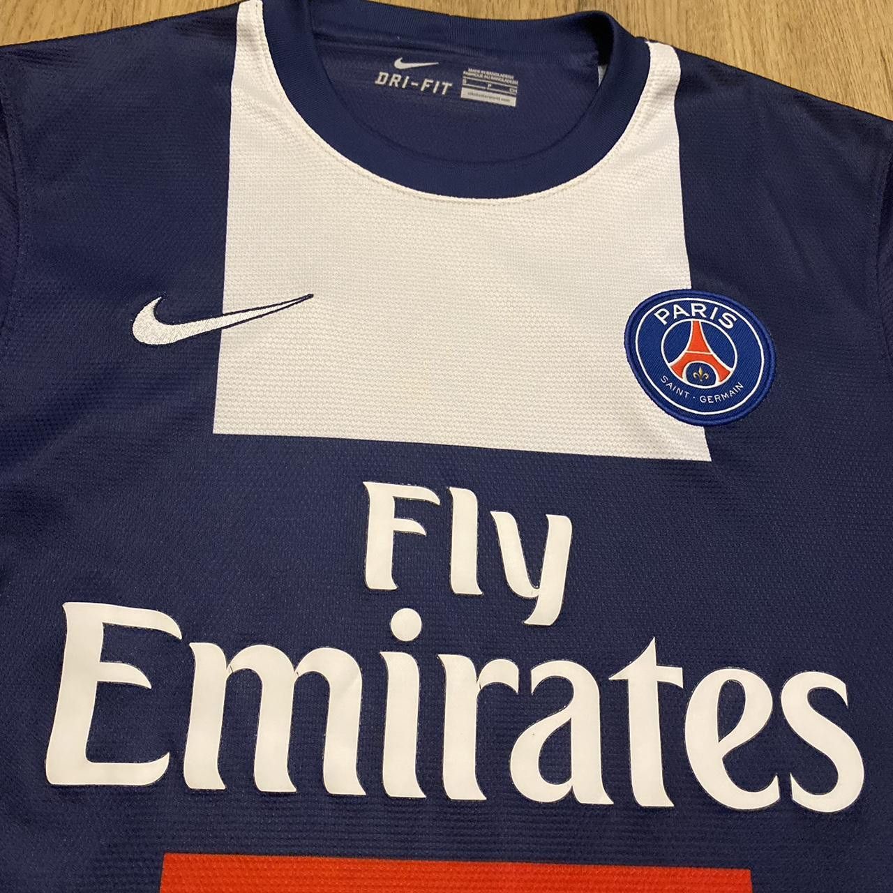 Nike 2012-13 Paris Saint Germain Nike Home Psg Fly Size US S / EU 44-46 / 1 - 3 Thumbnail