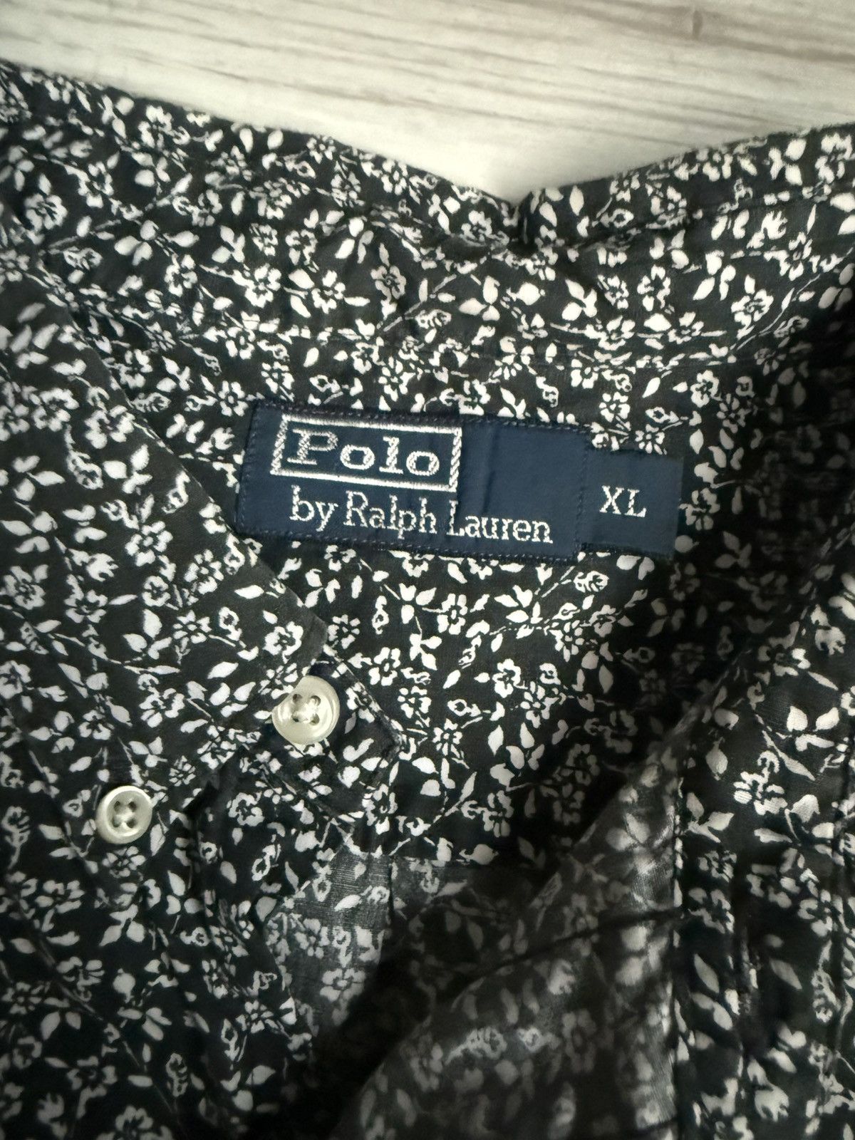 Polo Ralph Lauren × Vintage Vintage Polo Ralph Lauren Art Logo Shirt 90’s Size US XL / EU 56 / 4 - 3 Thumbnail
