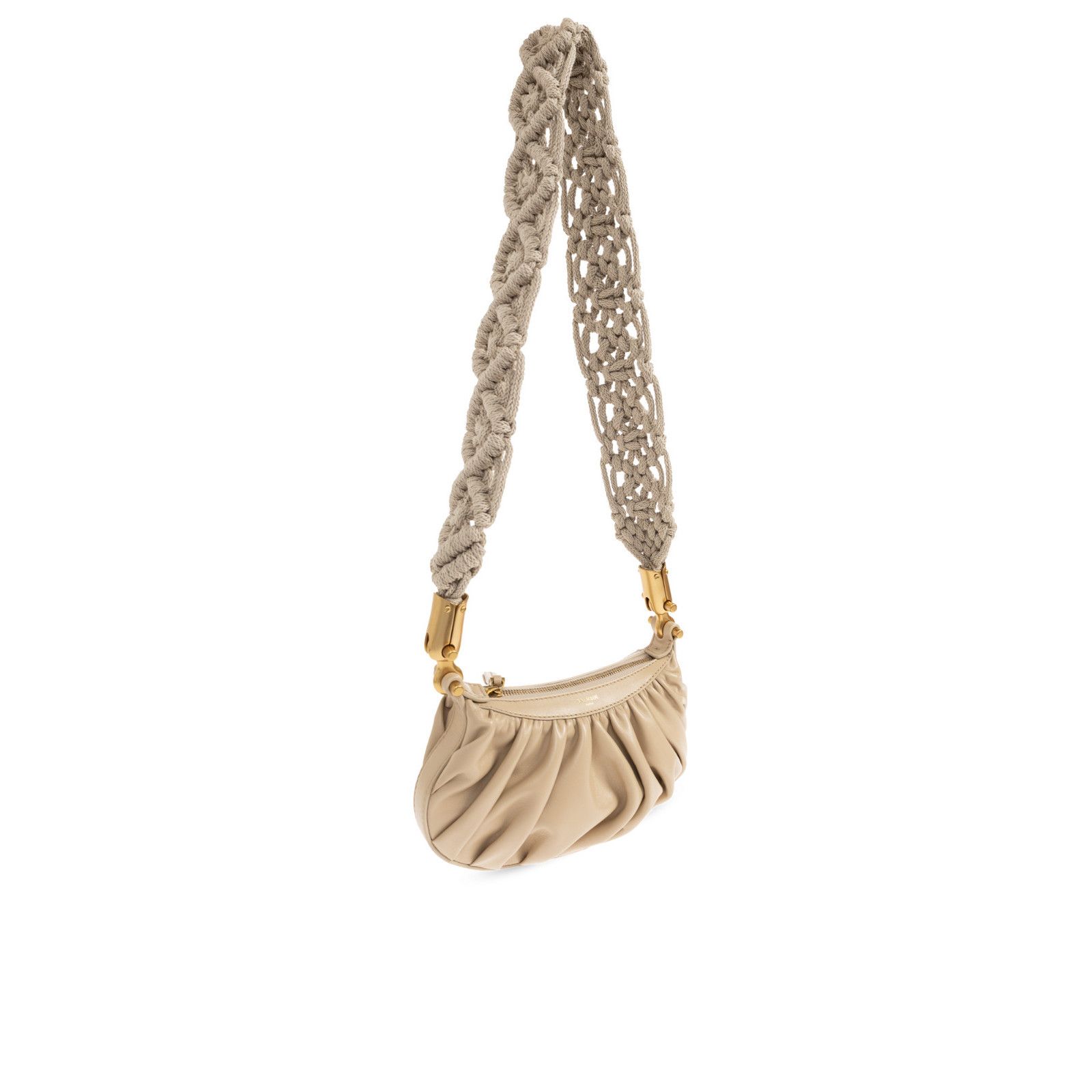 Balmain BALMAIN Ebene Mini Beige Shoulder Bag New & Authentic Size ONE SIZE - 3 Thumbnail