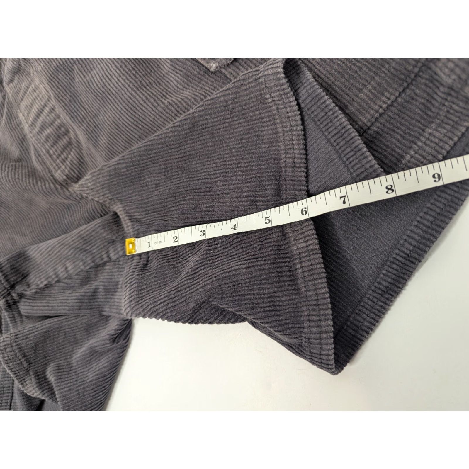 Rsq RSQ Cargo Shorts Corduroy Gray L Men’s Size Large Drawstring Skater Streetwear Surf Board Size US 33 - 5 Thumbnail