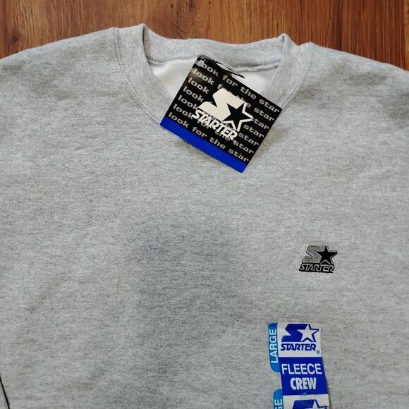 Starter NWT Vintage Starter Fleece Crewneck Sweatshirt Size US L / EU 52-54 / 3 - 1 Thumbnail