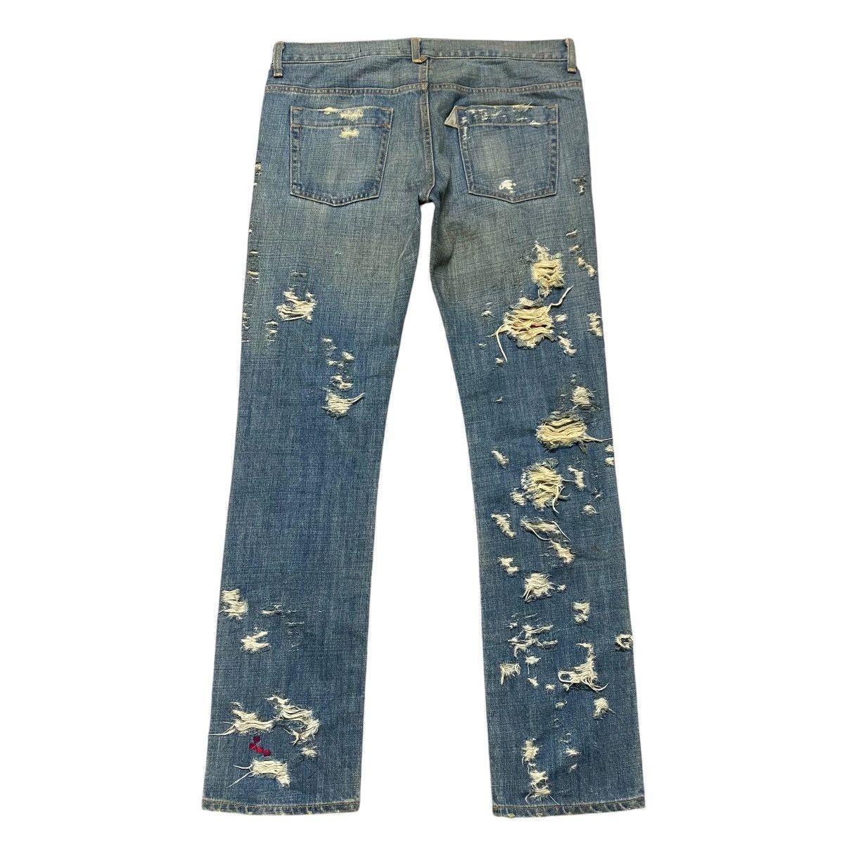 Japanese Brand Dole Project Damage Jeans Size US 34 / EU 50 - 2 Thumbnail