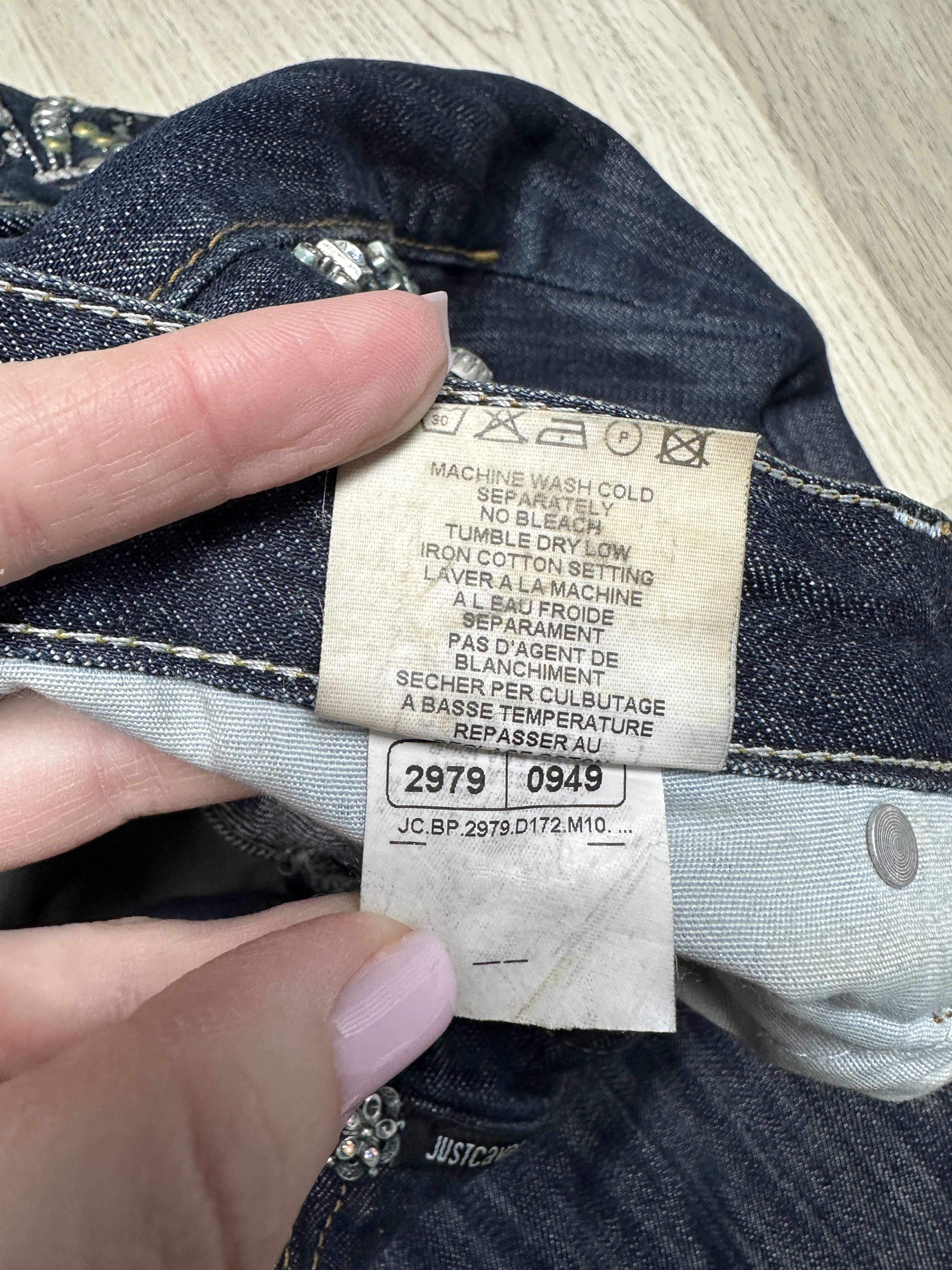 Roberto Cavalli Roberto Cavalli Vintage Womens Denim Pants Jeans Size 30" / US 8 / IT 44 - 13 Thumbnail