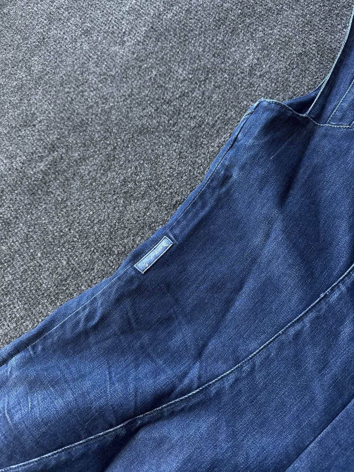 Armani ARMANI JEANS 🚨 DENIM BLUE DRESS LUXURY OLD MONEY WOMEN Size M / US 6-8 / IT 42-44 - 9 Thumbnail