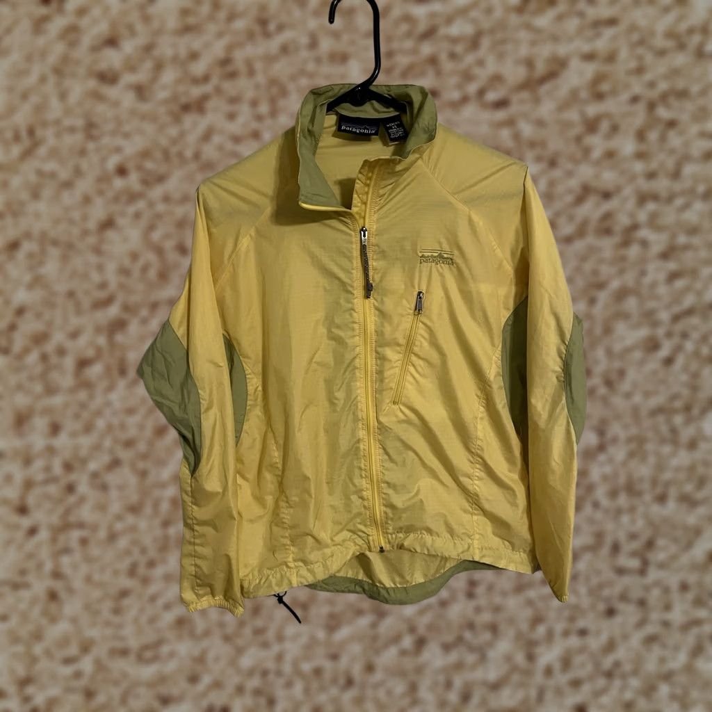 Patagonia Patagonia Yellow Windbreaker Jacket Women's XS Lightweight Velocity O2 Size XS / US 0-2 / IT 36-38 - 1 Thumbnail
