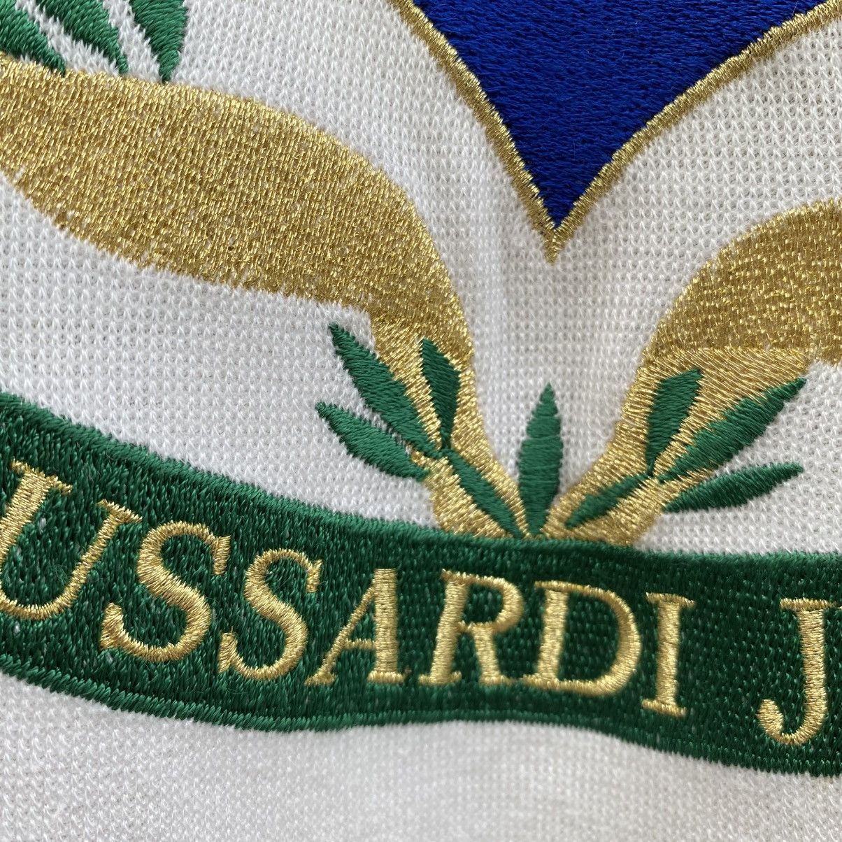 Trussardi TRUSSARDI JEANS White Crest Sweatshirt Size US S / EU 44-46 / 1 - 13 Thumbnail