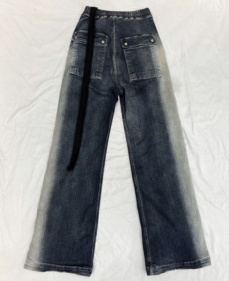 Rick Owens Rick owens geth belas washed blue pants - - DMC-2508 Size US 30 / EU 46 - 2 Thumbnail