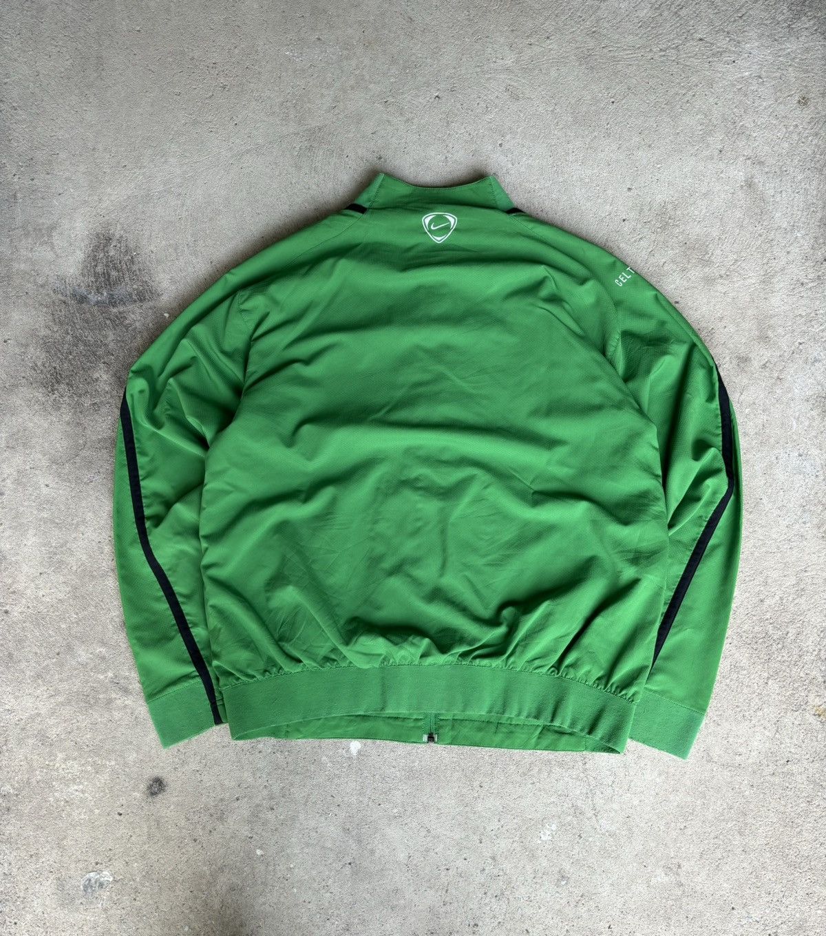 Nike × Vintage Nike Vintage y2k Jacket swoosh ⭐️RARE⭐️ Celtic green M Size US M / EU 48-50 / 2 - 2 Thumbnail