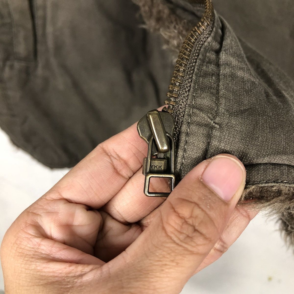 Japanese Brand × Vintage 📌Vintage Military Biker Jacket Burden Blanket Parka Style Size US M / EU 48-50 / 2 - 16 Thumbnail