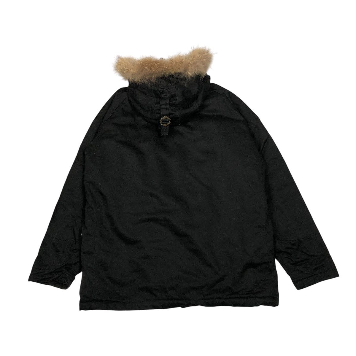 Japanese Brand 🔥BIKER JACKET BLANKET FUR HOODIE GLOBAL WORK ISSEY MIYAKE Size US L / EU 52-54 / 3 - 3 Thumbnail